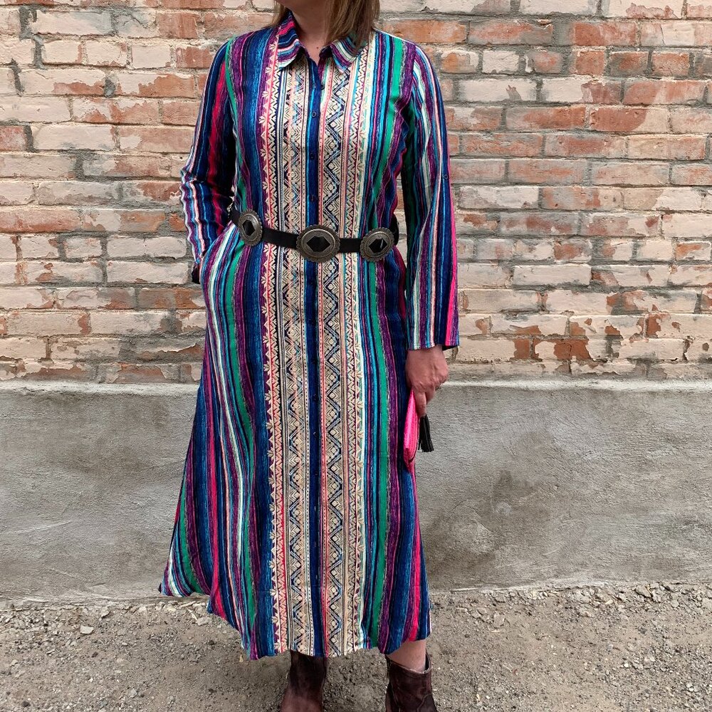 Multi Colored Tunic Dress